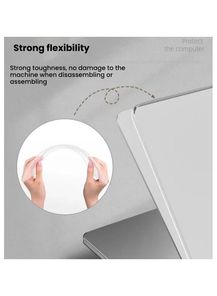 general Case Compatible Glory MagicBook Pro 14 2025 14.6 Inch Laptop Case - Crystal Clear Case Covered Heat Dissipation Drop Protection - Image 4