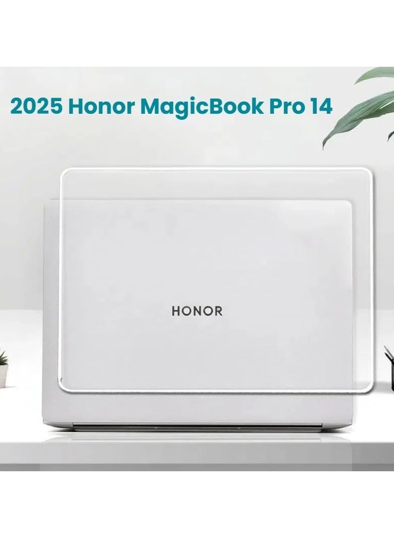 general Case Compatible Glory MagicBook Pro 14 2025 14.6 Inch Laptop Case - Crystal Clear Case Covered Heat Dissipation Drop Protection - Image 2
