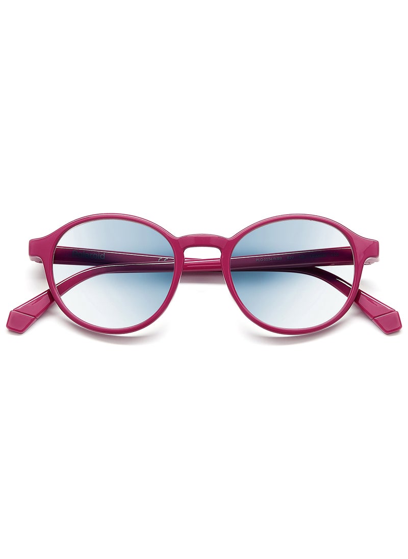 Polaroid Unisex Reading Glasses - Pld 0034/R/Bb Violet 48 - Lens Size: 48 Mm  - Image 4
