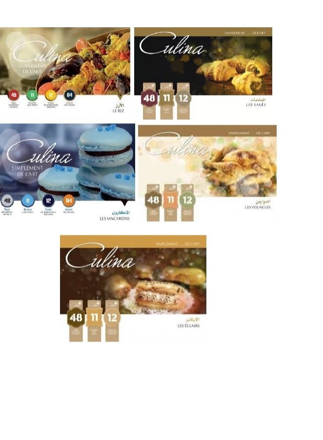 Collina (Cookbooks) Cookbook Collection, Five Books, Volume Eight - Image 1