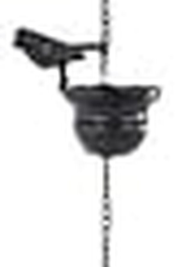 سلسلة مطر معدنية عتيقة من النحاس على شكل طائر لتزيين الخارج مع تأثير تدفق ماء رائع - Image 5