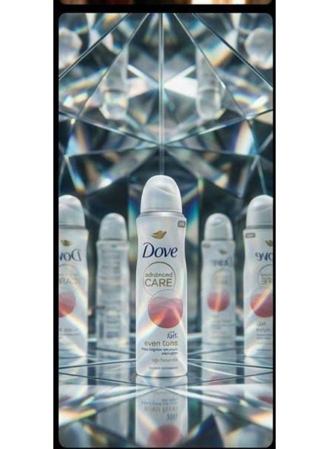 Dove Deodorant Spray Women's  Even Tone 150ml (Packaging may vary) - Image 5