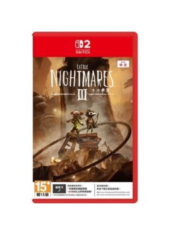 سويتش 0 Little Nightmares III إصدار Nintendo Switch 2 - لعبة مغامرة وألغاز نفسية - Image 1
