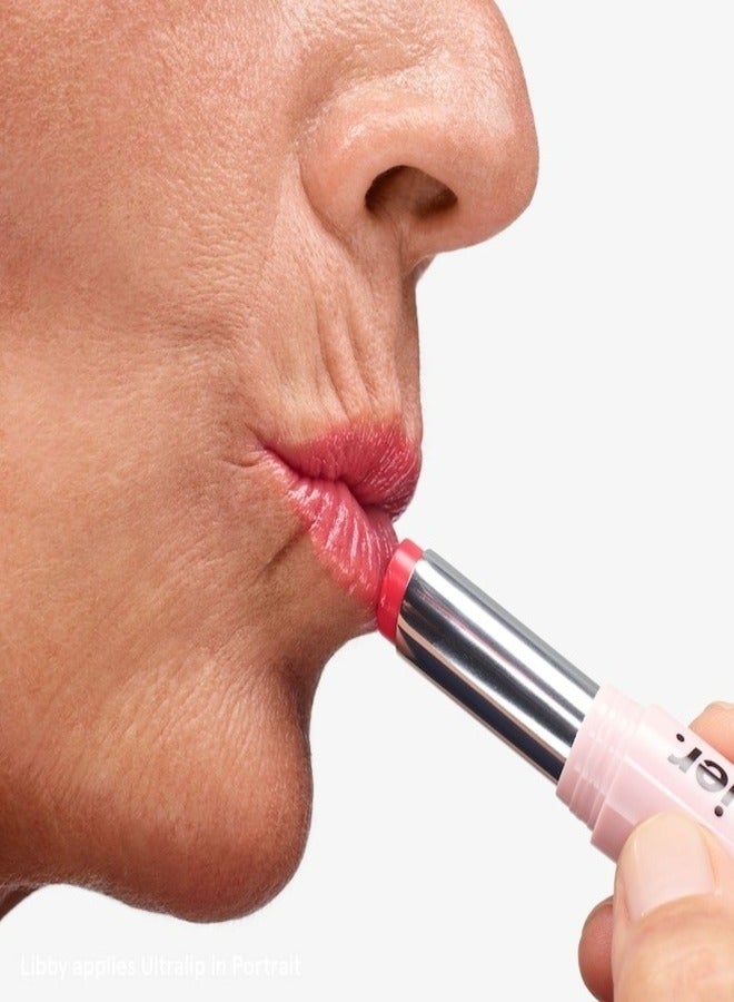 جلوسير أحمر شفاه لامع ألتراليب مع حمض الهيالورونيك، بورتريه - روز فلور دي سيريسييه 3 جرام - لون شفاه مرطب ولامع - Image 4