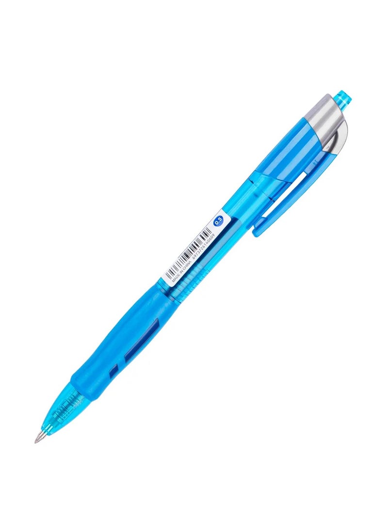 Deli 12-Piece Arris Gel Ink Pen 0.5mm Tip Blue Ink  - Image 3