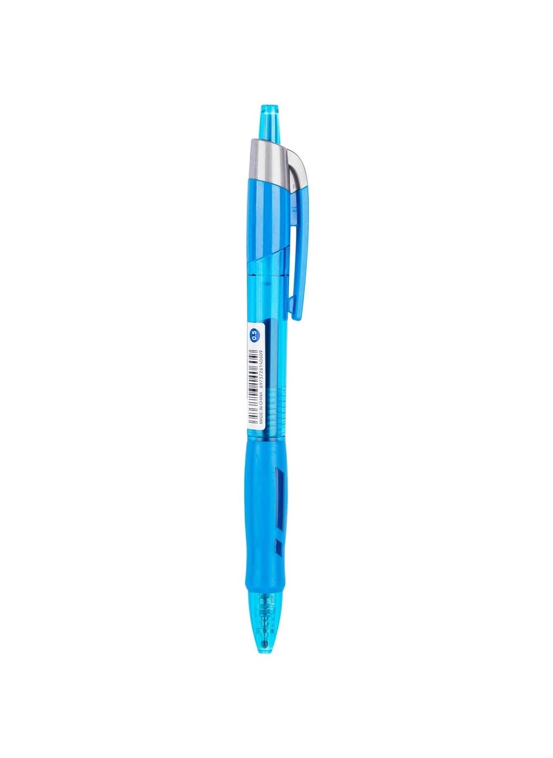 Deli 12-Piece Arris Gel Ink Pen 0.5mm Tip Blue Ink  - Image 4