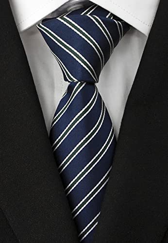 Adulove Men's Necktie Classic Silk Tie Woven Jacquard Neck Ties 6 PCS - Image 5