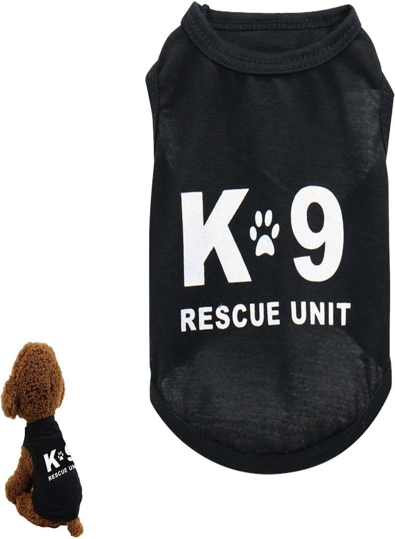 GGOOT Puppy Vest Shirts Sleeveless, Summer Pet Puppy Shirt for Cat Dog, Doggy Soft and Breathable Apparel Outfits for Small Medium Dogs and Cats, Cute Printed Dog T-shirts Outfits Summer Clothes - Image 1
