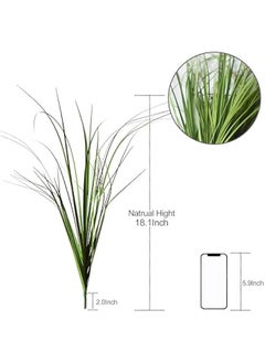 Generic 16PCS Artificial Plants,Artificial Shrubs Wheat Grass Greenery,Artificial Greenery Stems Fake Outdoor Plants for Home Decor,Fake Tall Grass Artificial Grass Plant for Outdoor Indoor Decor  - Image 2