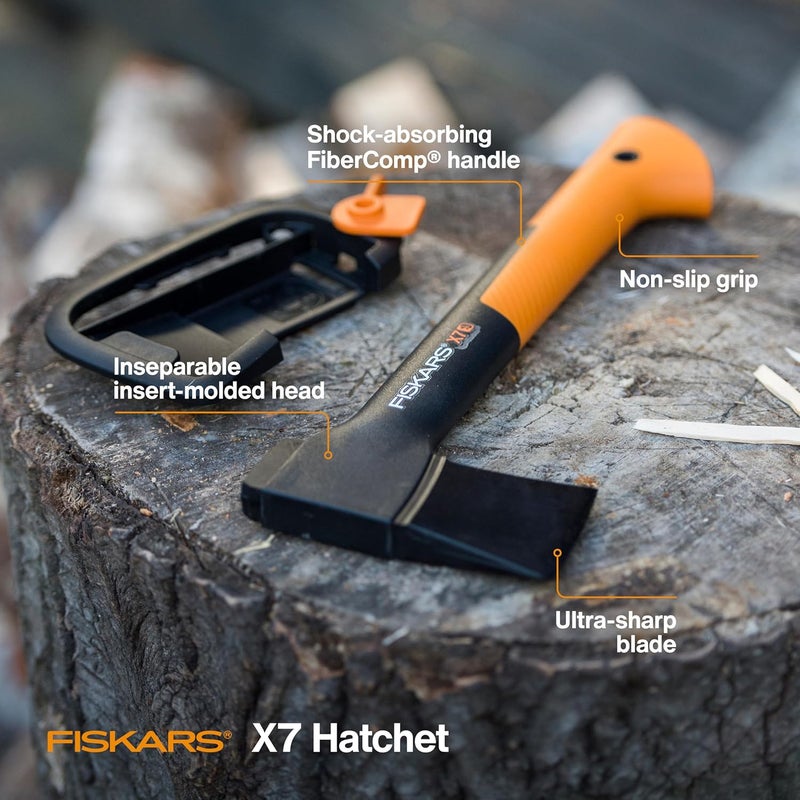 Fiskars X7 Special Hatchet - 14 Inch Lightweight Chopping Tool - Image 2