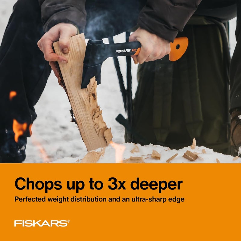 Fiskars X7 Special Hatchet - 14 Inch Lightweight Chopping Tool - Image 4