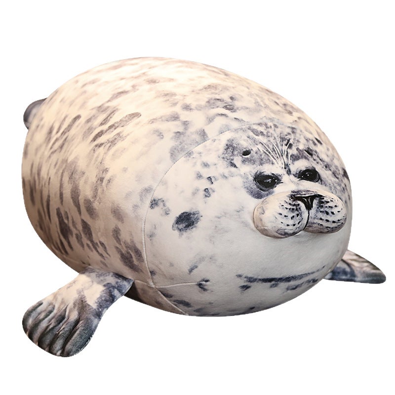 Soft Plush Large Seal Stuffed Animal Pillow Doll for Cuddling - Image 5