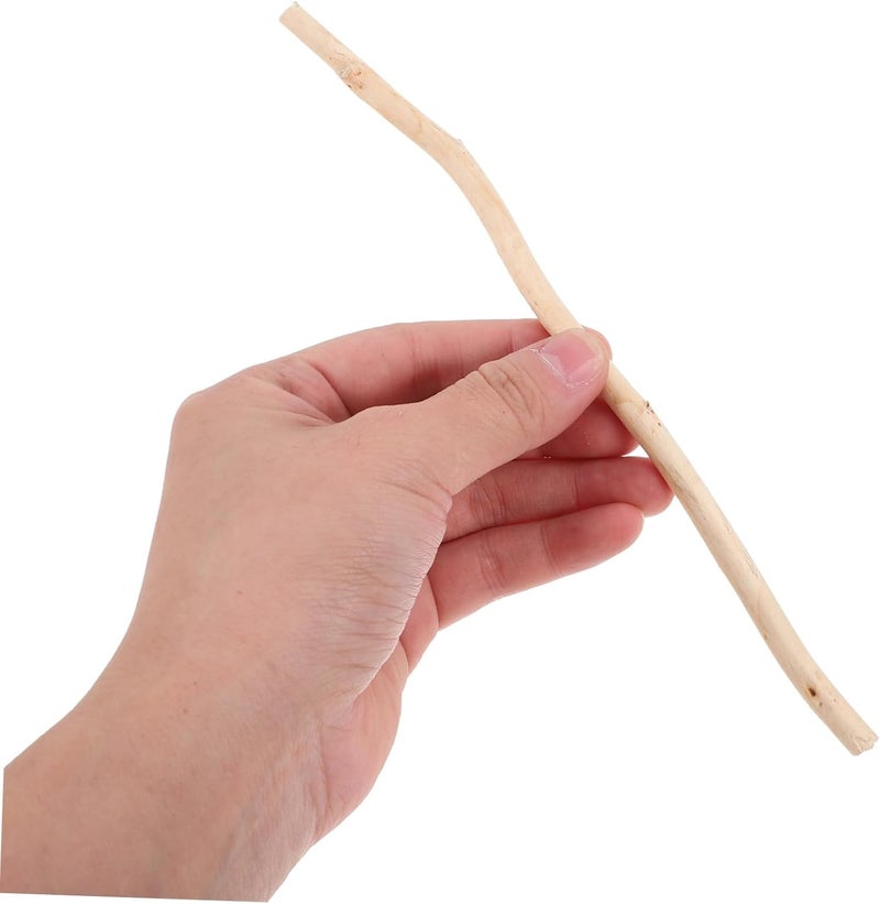 Healifty 50pcs Natural Wood Twigs Sticks for Crafting and Decor Small Driftwood Branches Long Versatile DIY Project Materials Unique Rustic Wood for Photo Props and Home Crafts - Image 2