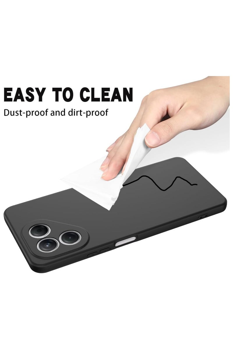 general Silicone case compatible with Tecno Pova 7 4G, liquid silicone TPU soft case with lanyard strap, shockproof and drop-proof protective case - Image 5