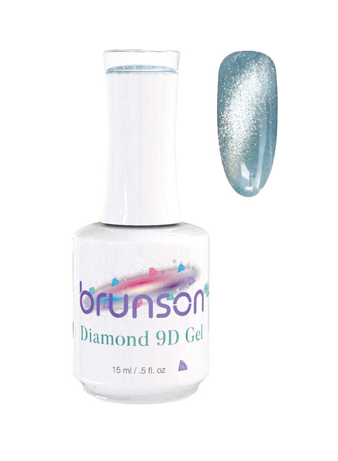 brunson Diamond 9D Magnetic Cat Eye Gel Reflective Diamond Gel Nail Polish 15ml Soak Off Gel Polish BD9D020 - Image 1