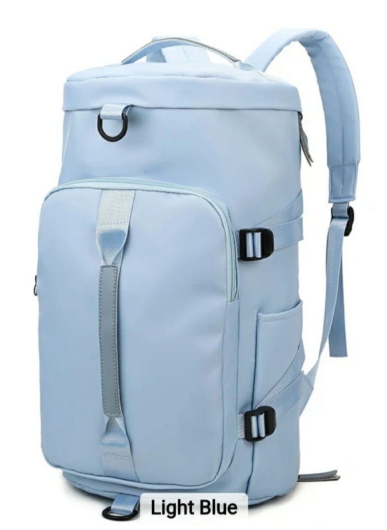 Generic - A backpack and shoulder bag equipped with a dedicated shoe compartment suitable for multiple uses - Image 1