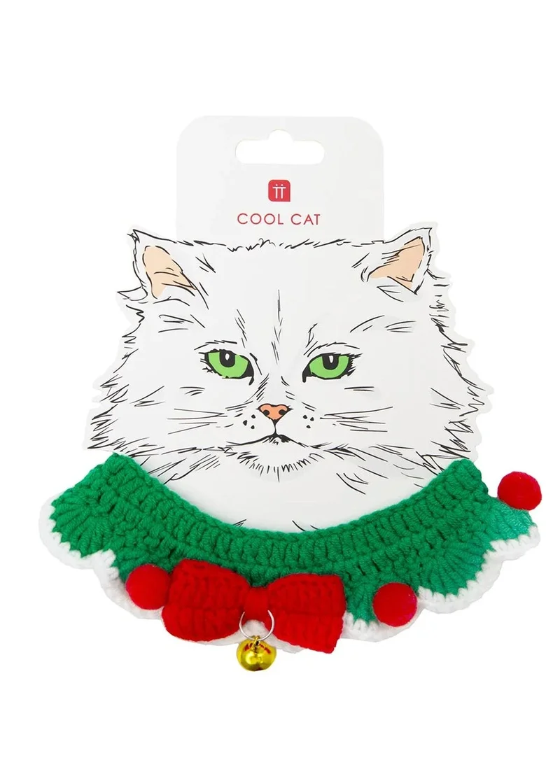 Talking Tables Botanical Pet Crochet Cat Collar