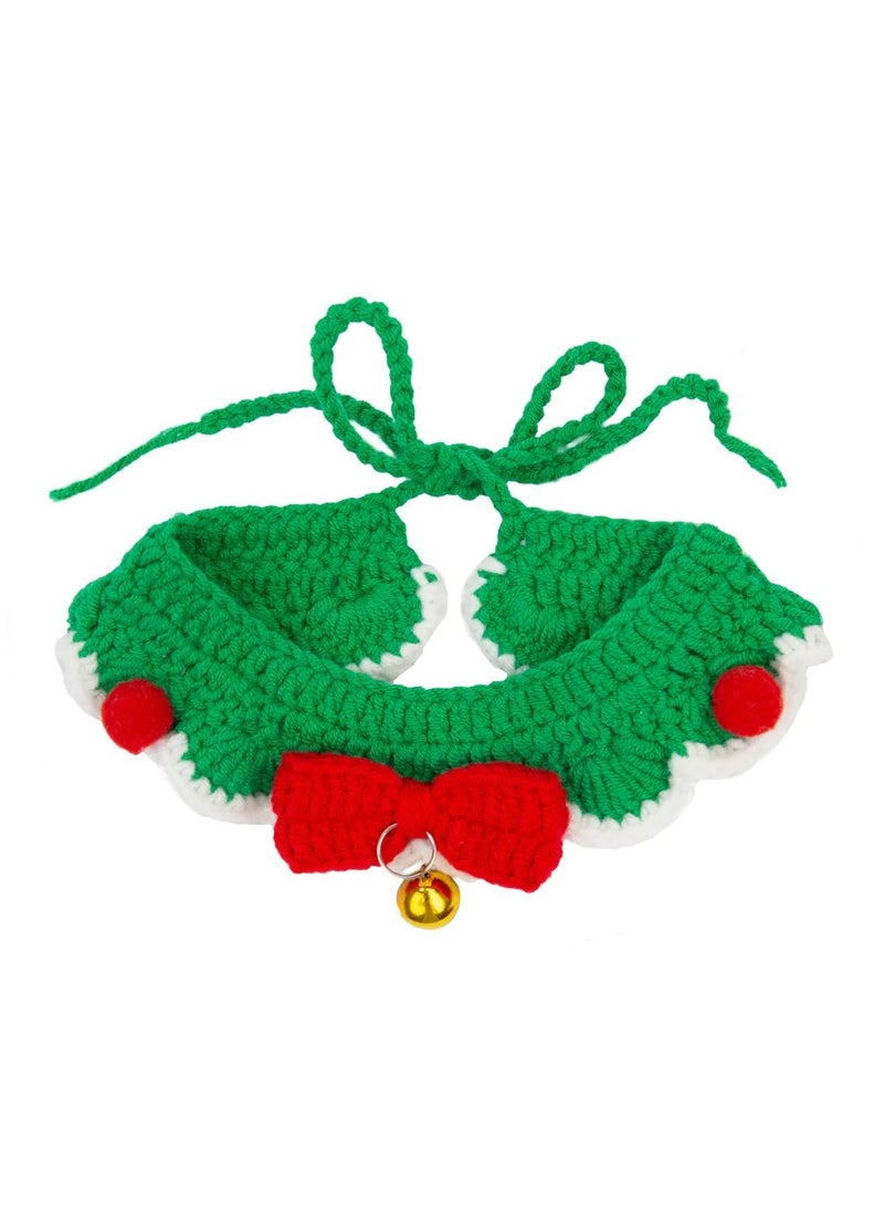 Talking Tables - Botanical Pet Crochet Cat Collar - Image 1