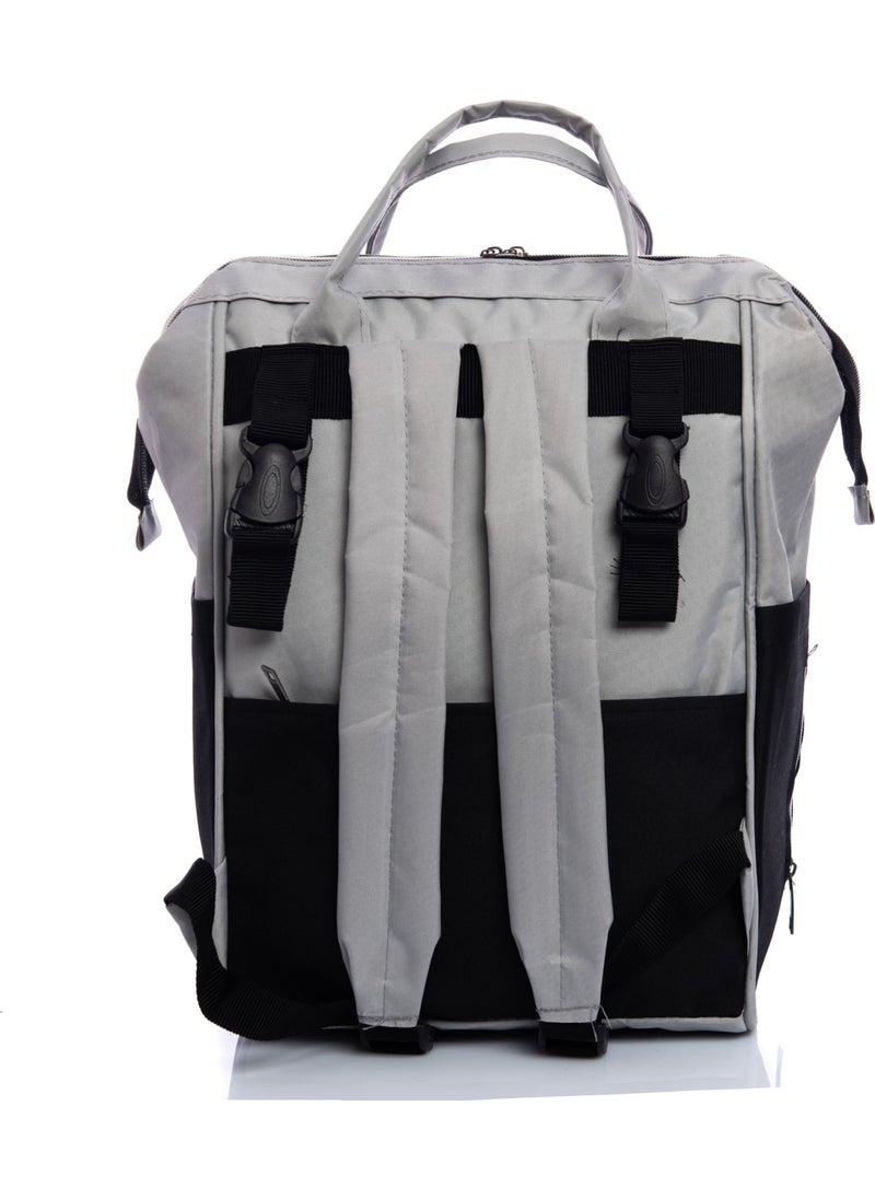 U.S.F Baby Care Bag + Carrycot Set Black - Gray  - Image 3