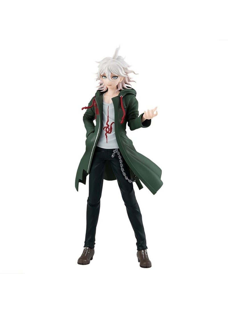 General Nagito Komaeda Doll, Anime Nagito Doll Statue PVC Model Anime Action Doll Home Tabletop Decoration Fan Gift 20cm  - Image 1