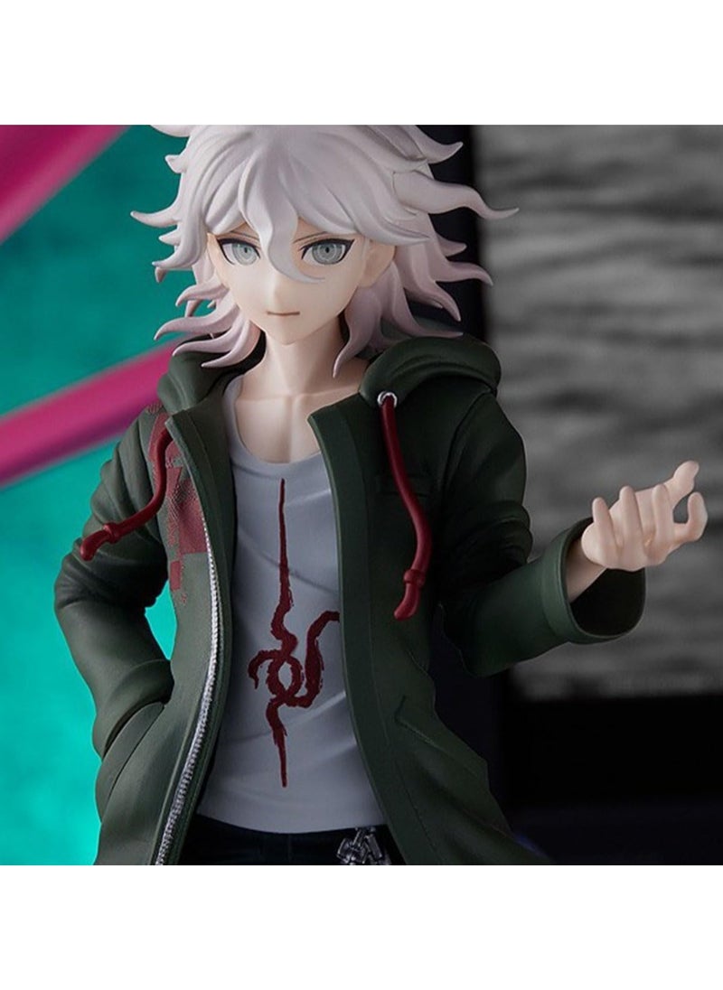 General Nagito Komaeda Doll, Anime Nagito Doll Statue PVC Model Anime Action Doll Home Tabletop Decoration Fan Gift 20cm  - Image 4