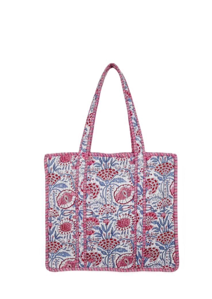 COTSILER Tote Bags Women Lightweight Travel Bag Purse Cotton Shoulder Tote Bag For Shopping Grocery & Beach Bag (Design No 33) - Image 1
