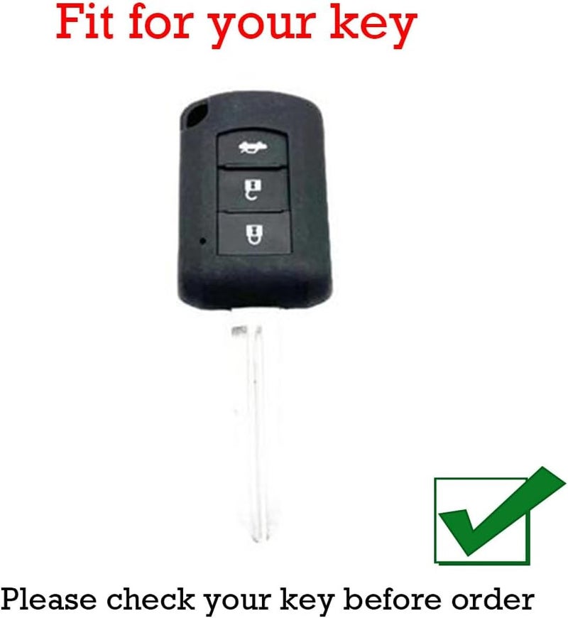 KUNIO TPU Car Key Fob Cover for Mitsubishi Models - Image 2