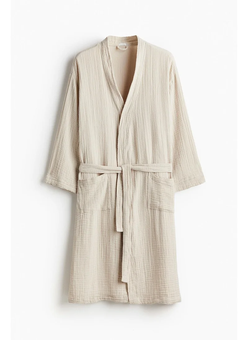 H&M Muslin dressing gown