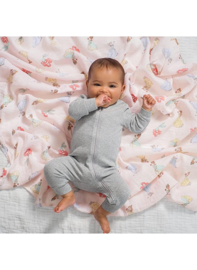 aden + anais aden + anais essentials Princess Swaddle Blanket - Pack of 4  - Image 4