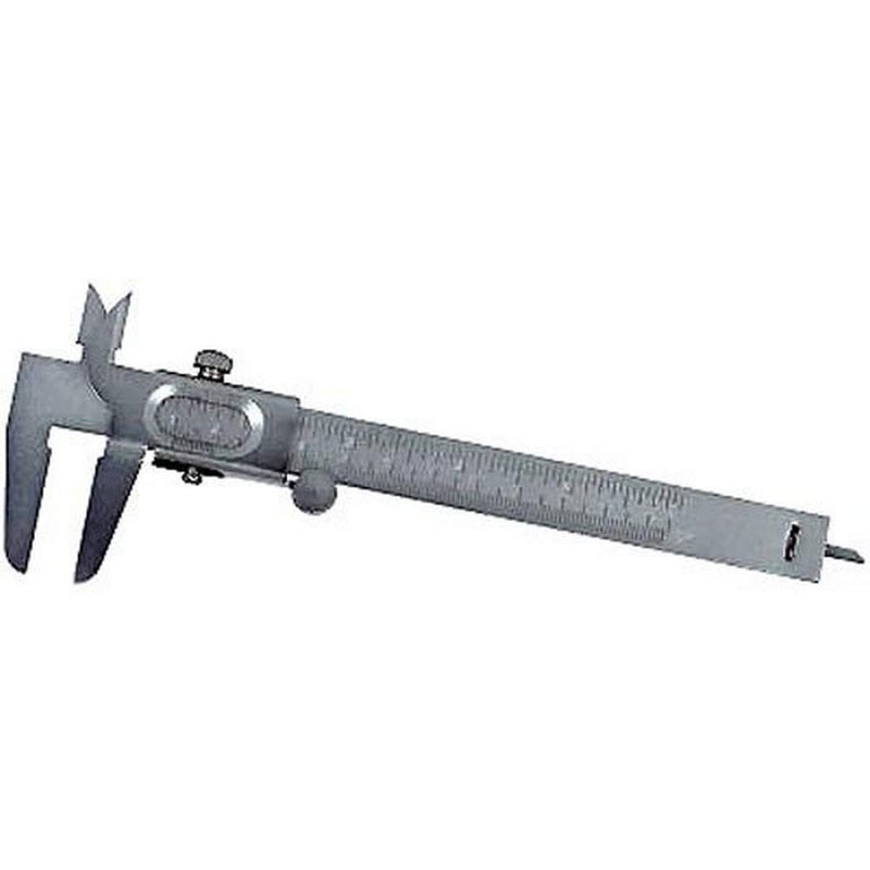 General Tools General Tools Metric and English Vernier Caliper #722, Machined Steel, Pack of 1  - Image 1