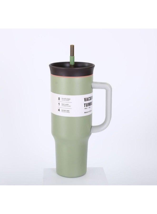 New Model 304 Stainless Steel Thermos Cup, Ice Cup With Ceramic Liner, Portable Thermos Cup For Students Going To School