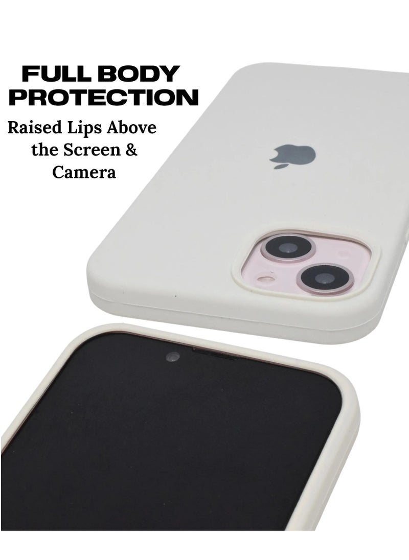BORTONY - iPhone 15 Plus Case 6.7 Inch Soft Liquid Silicone Gel Rubber with Inside Microfiber Lining Shockproof Protective iPhone 15 Pro Max Cover - Image 1