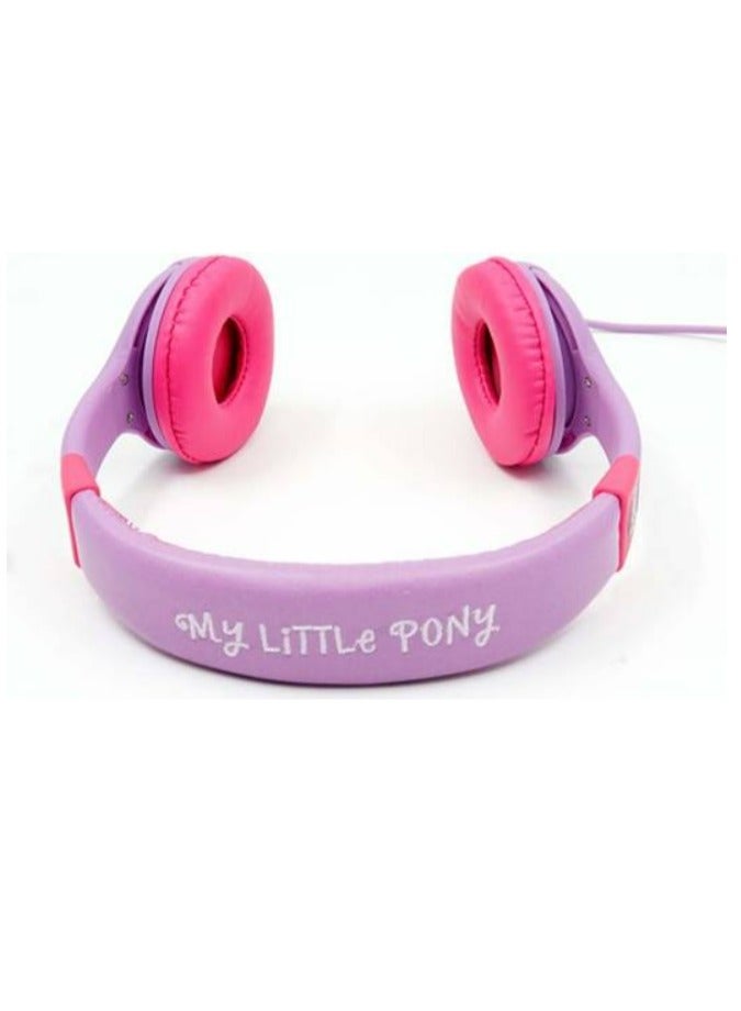 TOUCHMATE MY Little Pony Kids Wired Headphone with Mic, Save Audio 85dB, Pink Color (TM-LH850) - Image 3