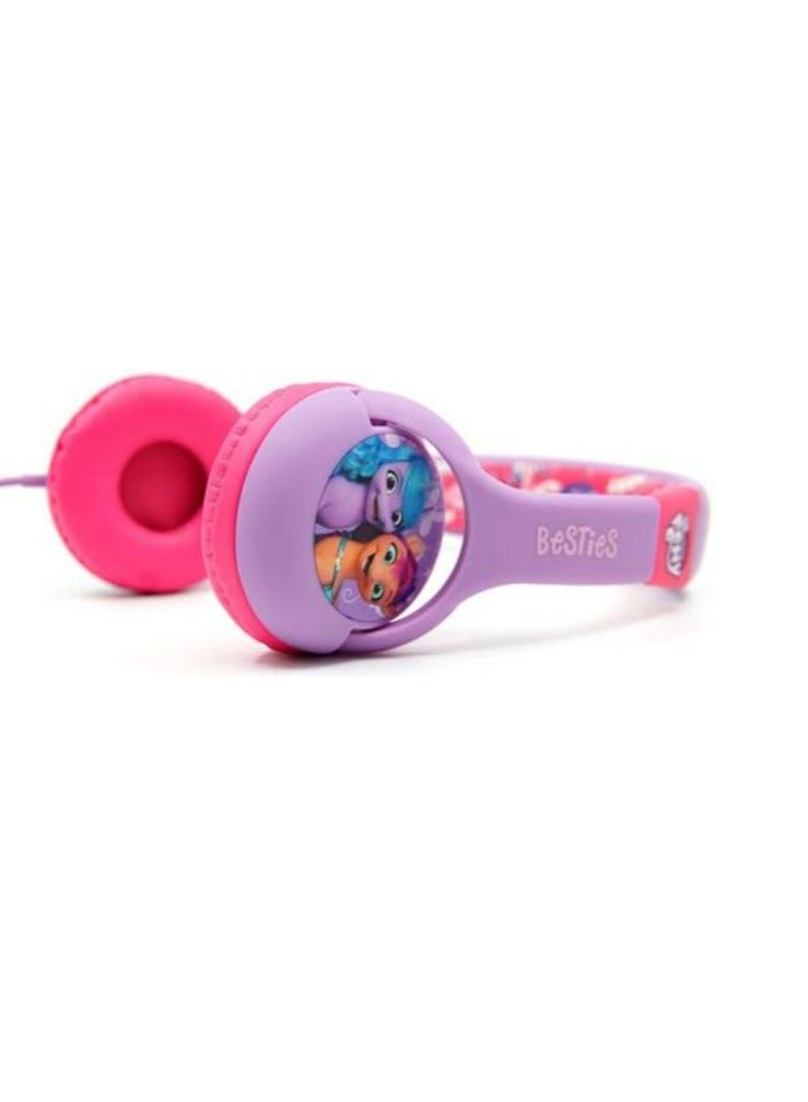 TOUCHMATE MY Little Pony Kids Wired Headphone with Mic, Save Audio 85dB, Pink Color (TM-LH850) - Image 5