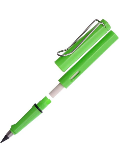 Maden Forever Lasting Pencil Endless Breakage and Sharpened for Writing and Drawing - Green.