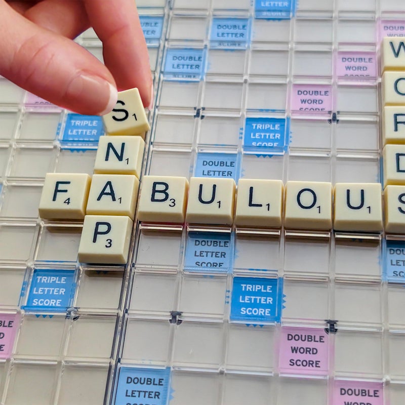 Winning Moves Scrabble to Go Games USA, a Travel Version of The World's Favorite Word Game, for 2 to 4 Players, Ages 8+ (1202) - Image 2