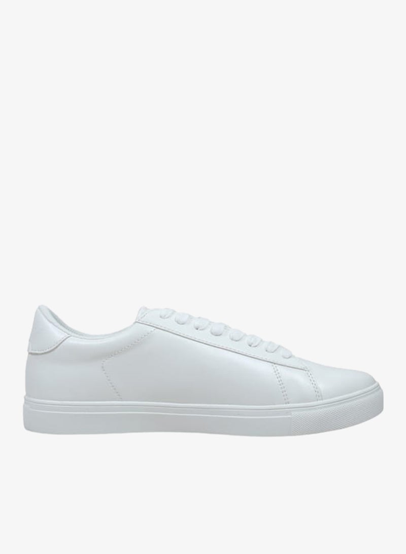GAP Women's Panelled Sneakers with Lace-Up Closure - MEMPHIS - Image 1