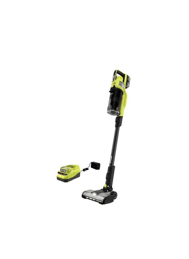 Ryobi Pacroban ONE+ HP 18V Brushless Cordless Pet Stick Vacuum Cleaner Kit with 4.0 Ah HIGH Performance Battery and Charger - Image 1
