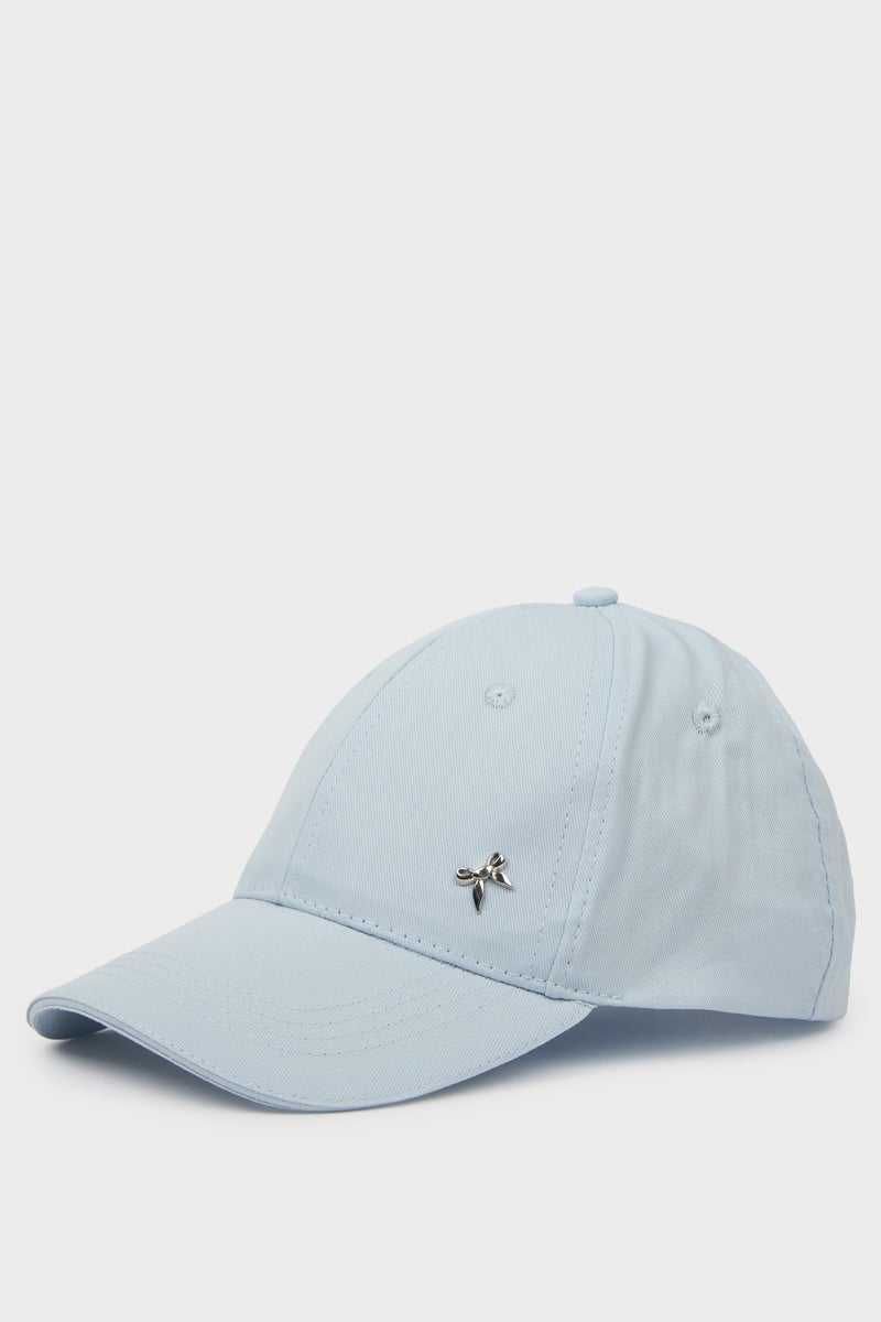 DeFacto Blue Woman Woman Cotton Cap Casual - Image 1