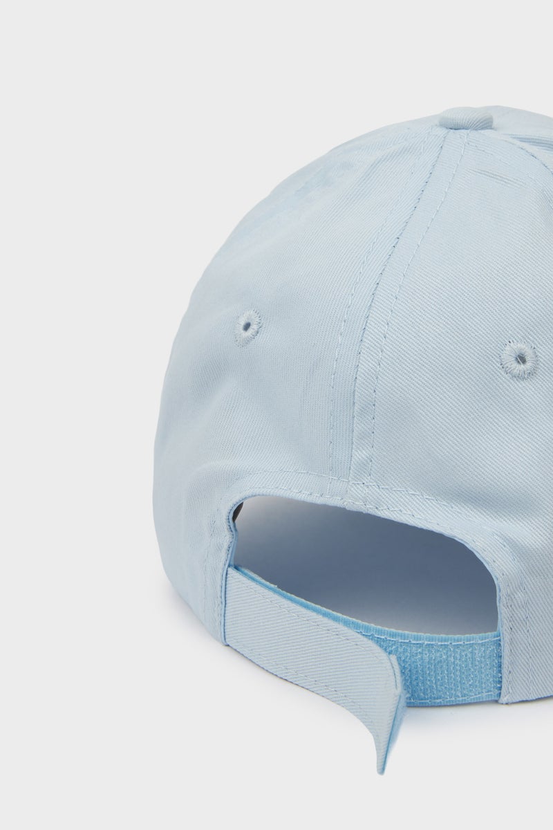 DeFacto Blue Woman Woman Cotton Cap Casual - Image 5