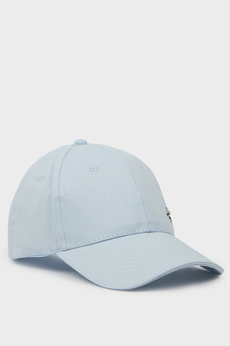 DeFacto Blue Woman Woman Cotton Cap Casual - Image 2