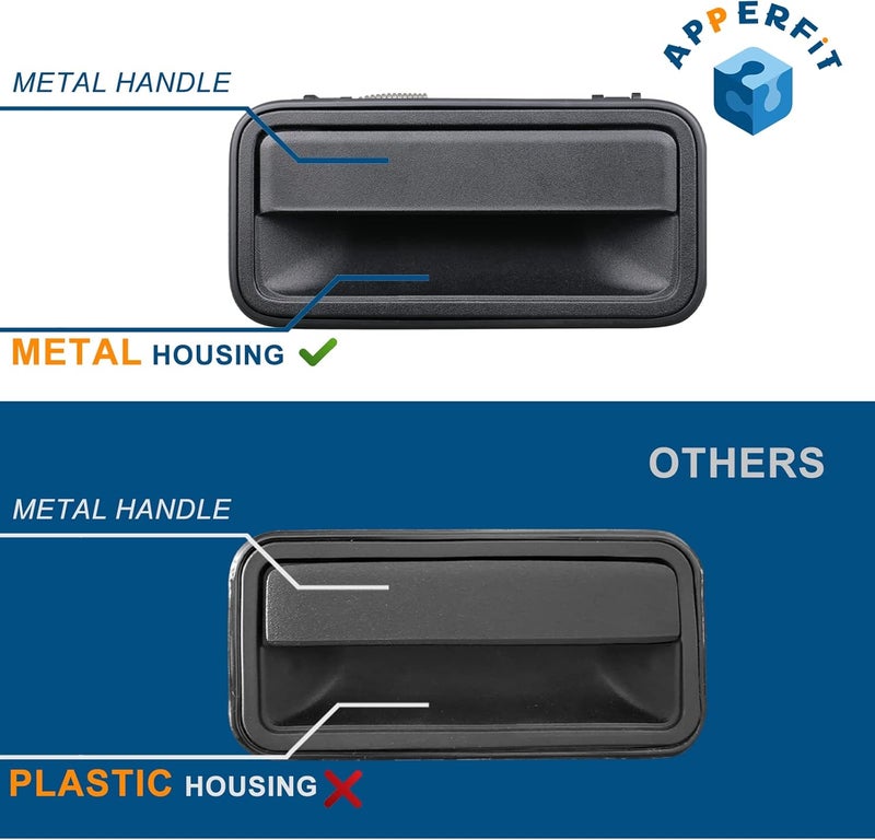 APPERFiT All Metal Rear Exterior Door Handles - Image 3