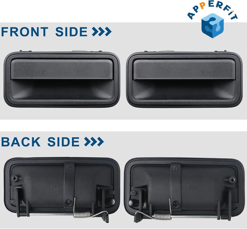 APPERFiT All Metal Rear Exterior Door Handles - Image 5