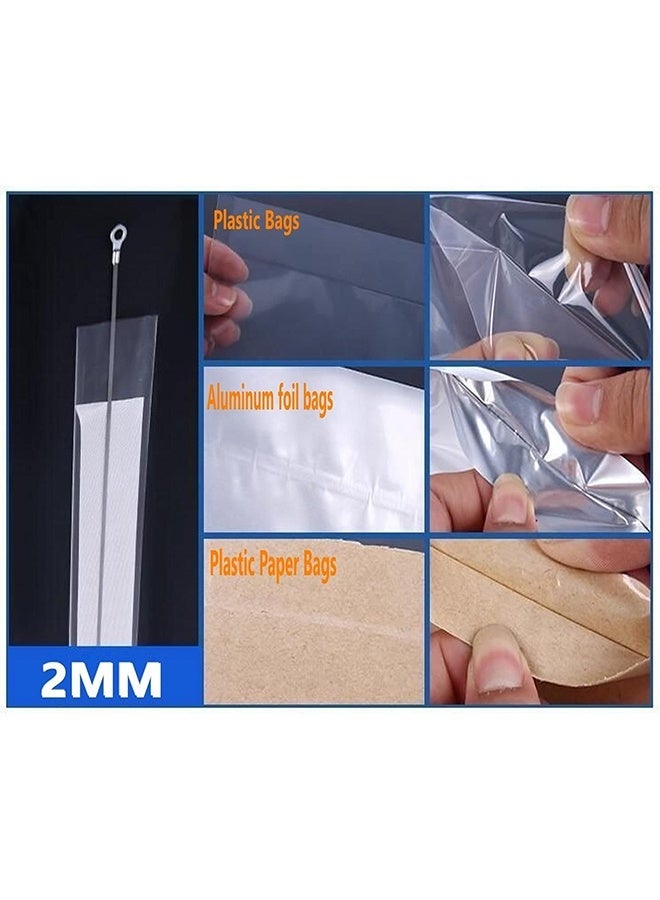 ألونغد ماكينة لحام حراري يدوية للأكياس، ماكينة لحام حراري للأكياس البلاستيكية (PE وPP) مع مقبض إضافي لعنصر التسخين البديل. - Image 5