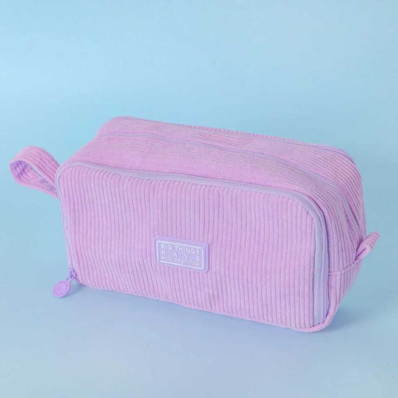 CHUANG YI Cross-Border Large-Capacity Velvet Pencil Case - New Style, Unisex Study Stationery  Bag - Image 4