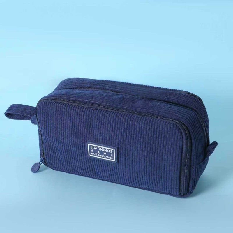 CHUANG YI Cross-Border Large-Capacity Velvet Pencil Case - New Style, Unisex Study Stationery  Bag - Image 2