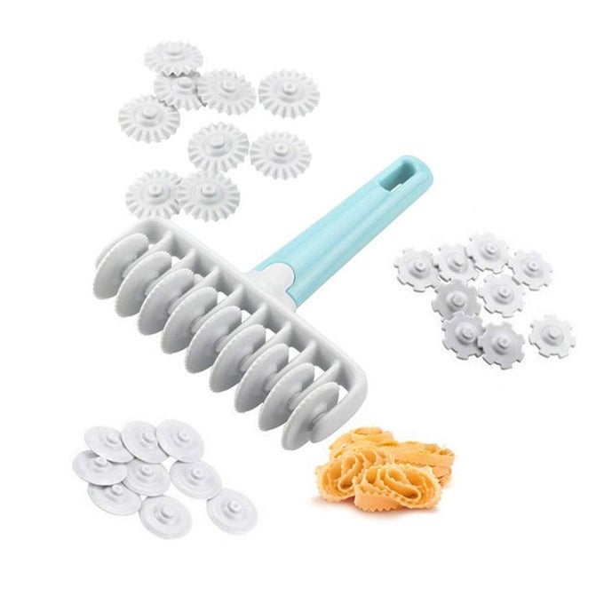 WHEEL ROLLER PASTRY MOULD HOUSEHOLD BAKING PASTRY TOOLS WHEELS TIMESAVER DOUGH CRAFT PIE PASTRY DOUGH LATTICE CUTTER