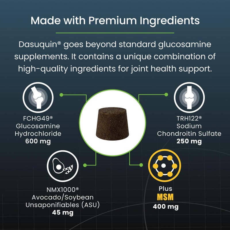Nutramax Laboratories Dasuquin with MSM Soft Chews Small/Medium Dog 84 Count, brown - Image 5