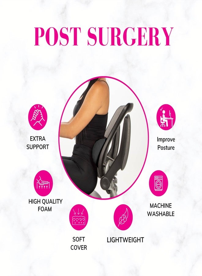 bombshell booty pillow Lumbar Support Pillow for Office Chair, Detachable Lifting Cushions Back Support for Office Chair Lumbar Pillow, Breathable Lower Back Support Pillows, Backrest Back Pillows Lumber Roll - Image 4
