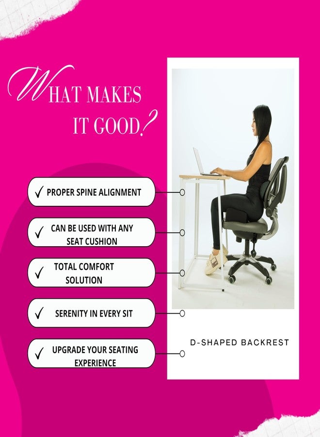 bombshell booty pillow Lumbar Support Pillow for Office Chair, Detachable Lifting Cushions Back Support for Office Chair Lumbar Pillow, Breathable Lower Back Support Pillows, Backrest Back Pillows Lumber Roll - Image 5